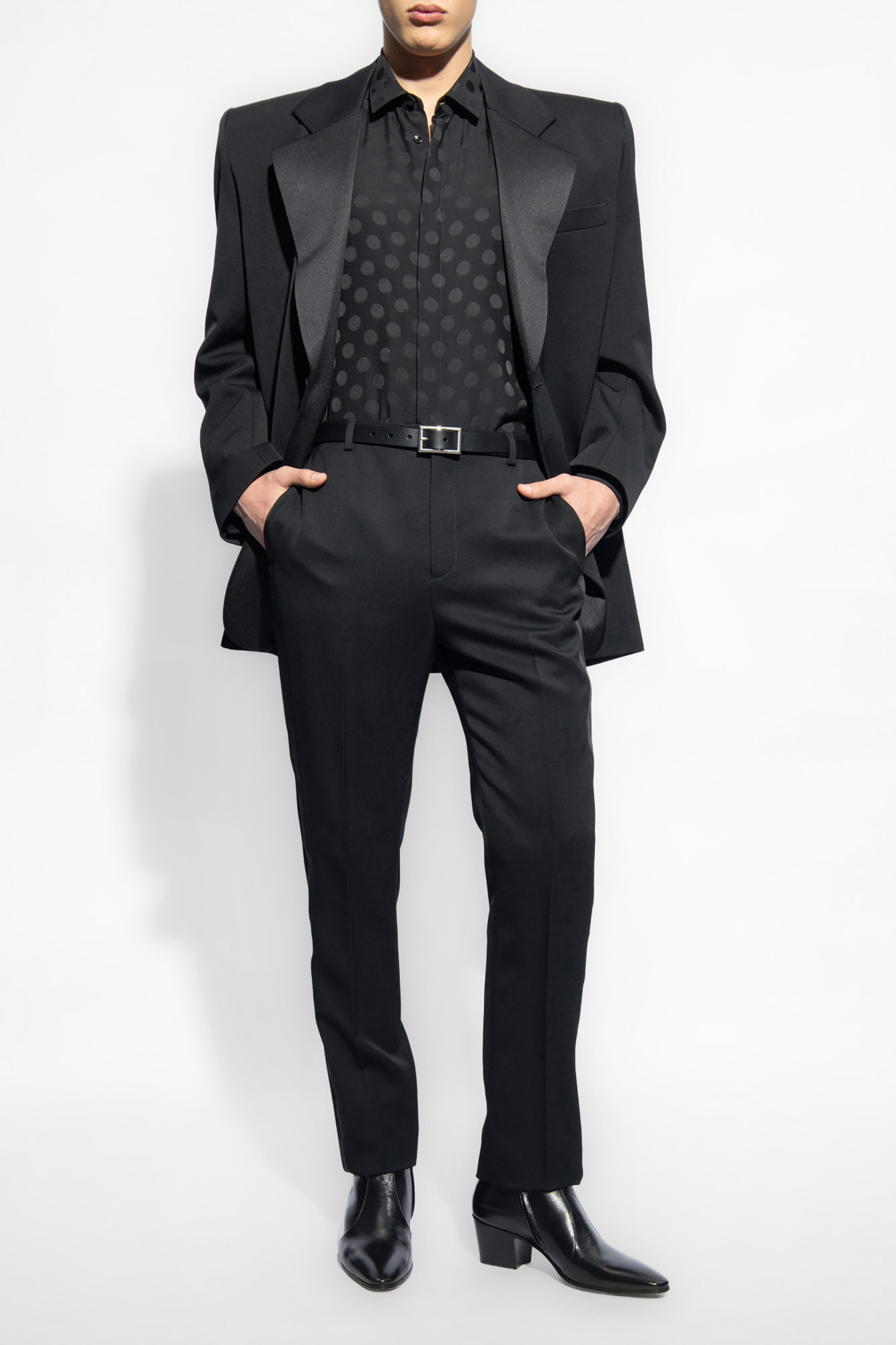ジャケット SAINT LAURENT BLACK WOOL BLAZER Black Wool blazer Saint Laurent - Vitkac Canada